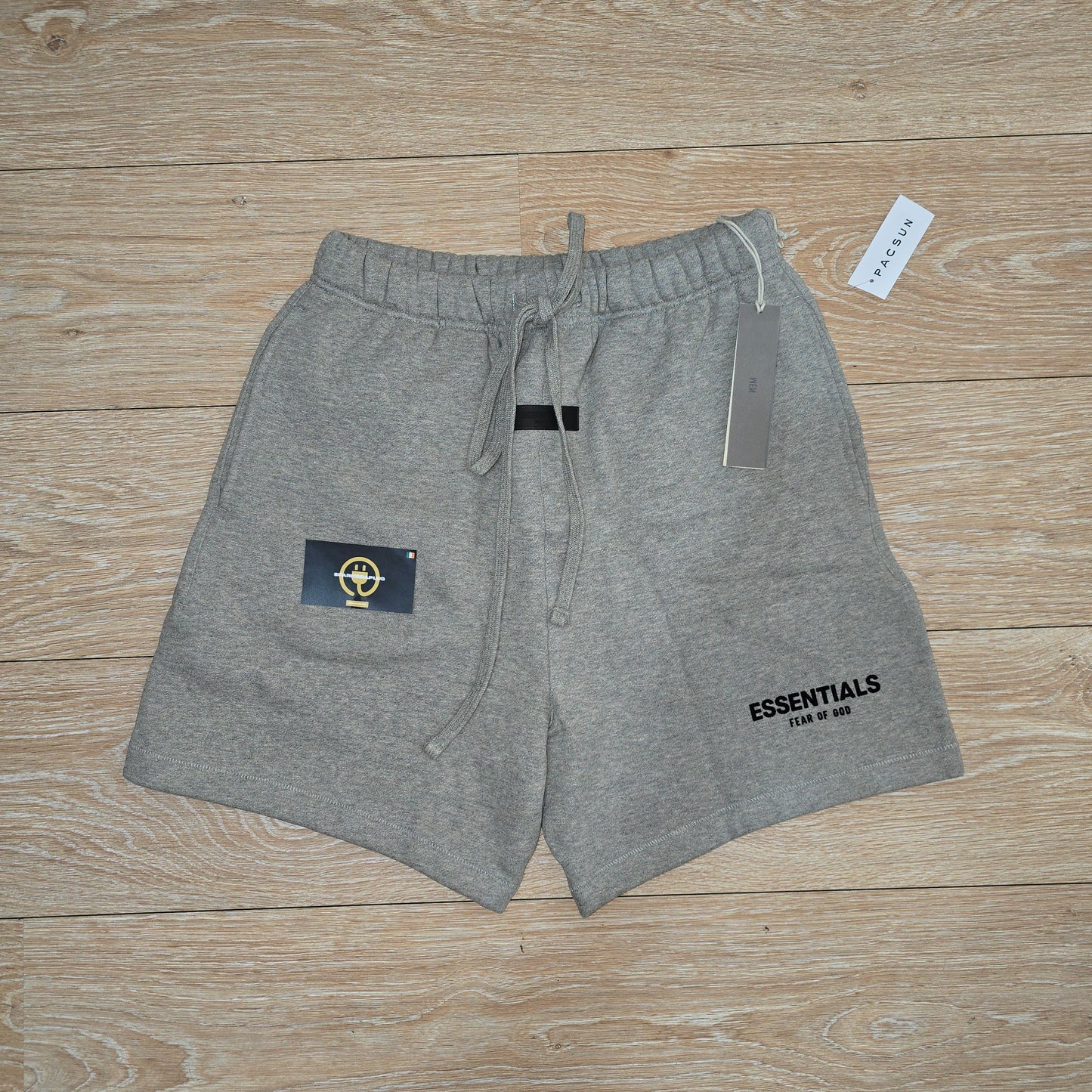 Essentials FOG Dark Oatmeal Shorts/Hoodie Set