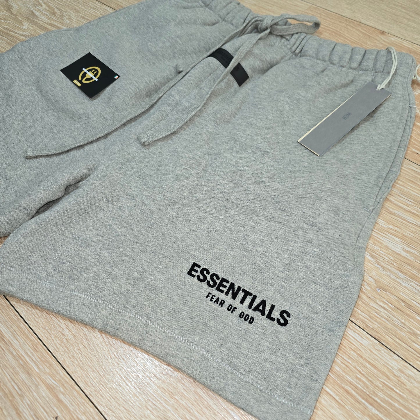 Essentials FOG Dark Oatmeal Shorts/Hoodie Set