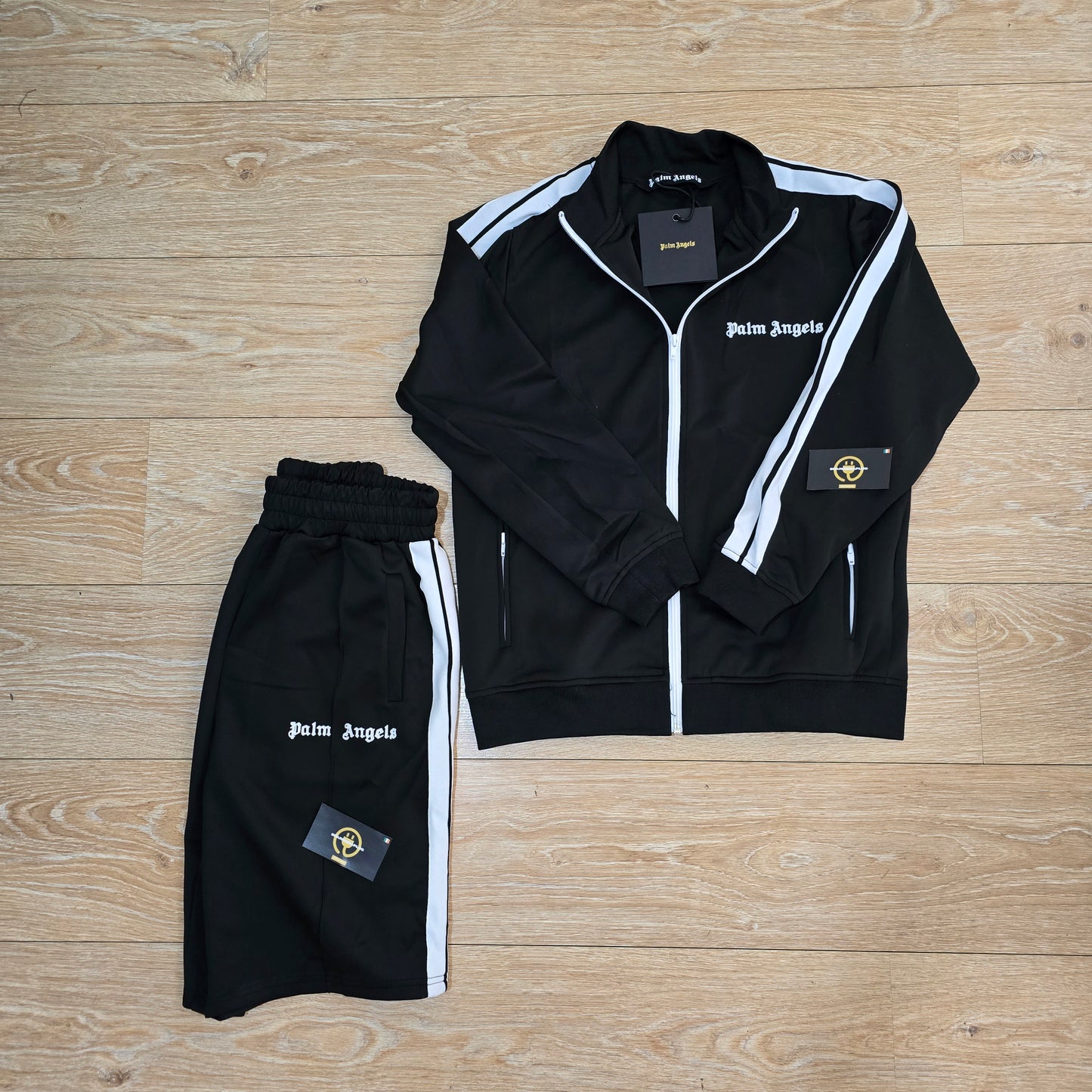 Palm Angels Shorts/Zip Up Set