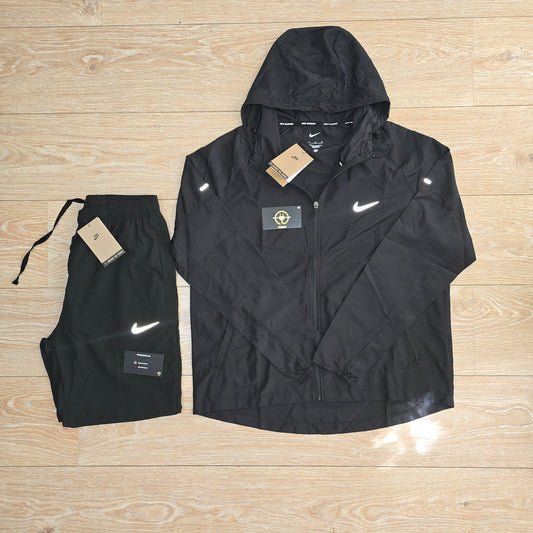 Black Nike Miler Tracksuit