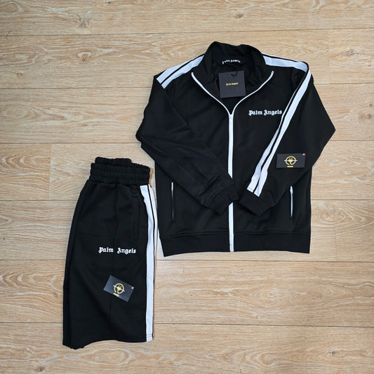 Palm Angels Shorts/Zip Up Set